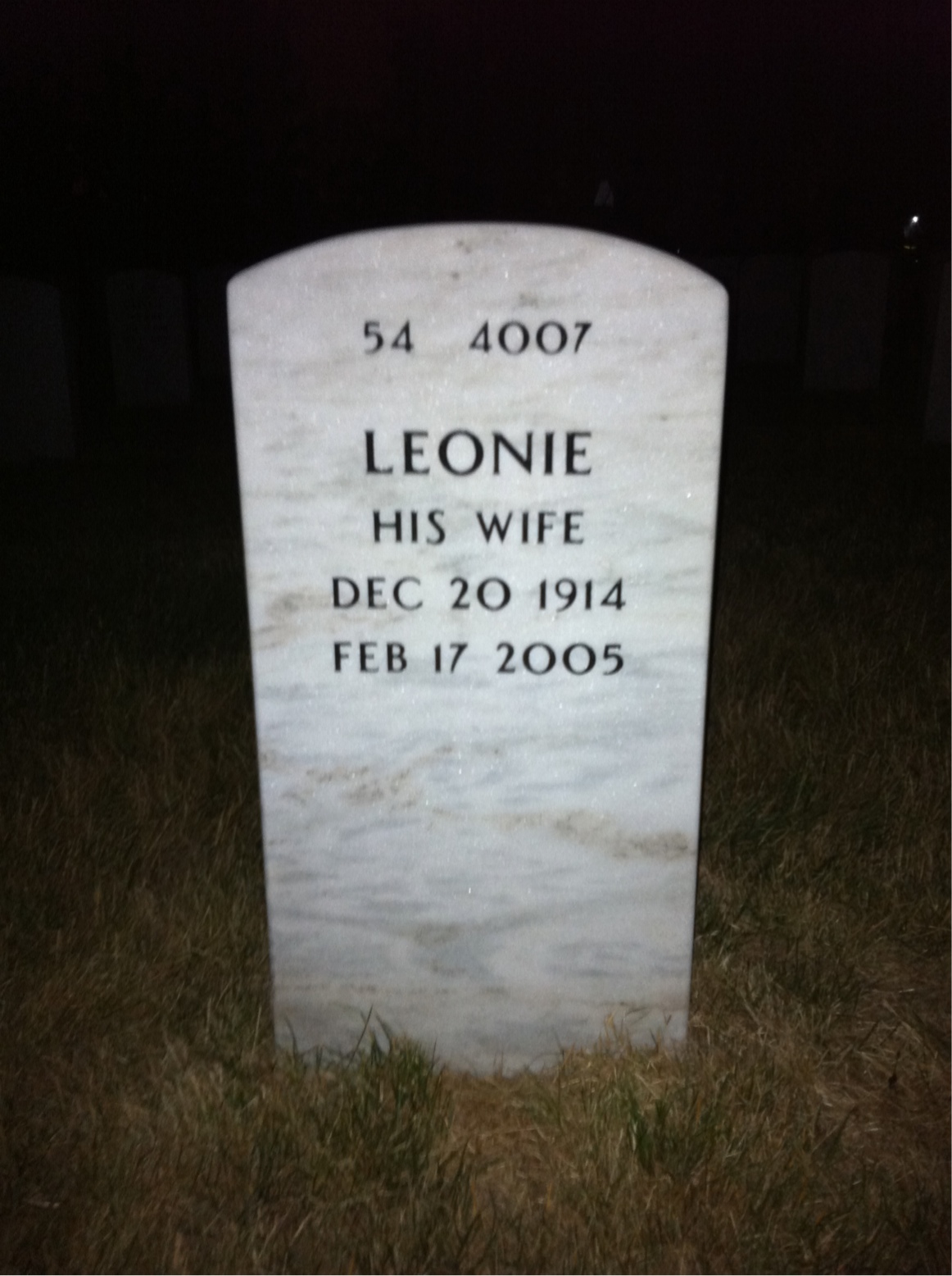 Back of headstone — Edwin Fuller