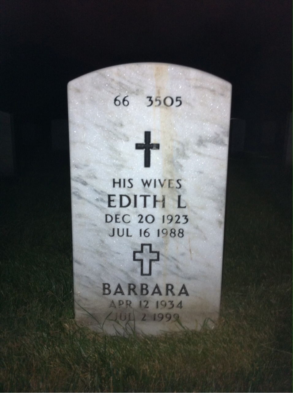 Back of headstone — John Kizirian