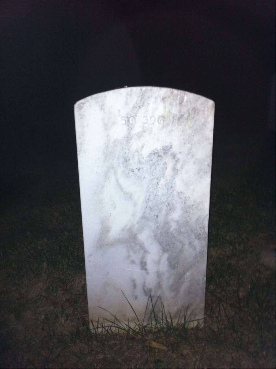 Back of headstone — Maxine Moesser
