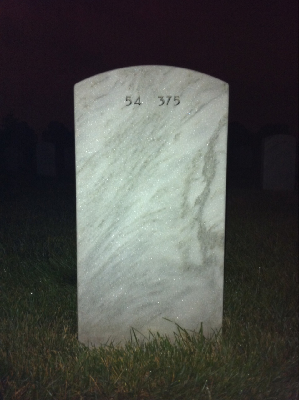 Back of headstone — John Phillips