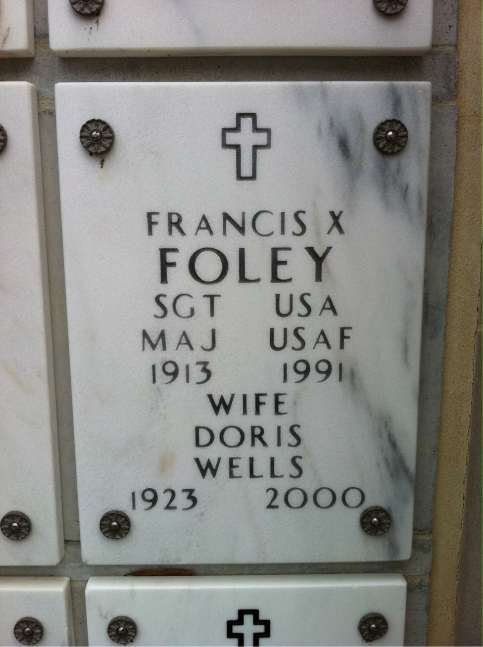 Francis X Foley