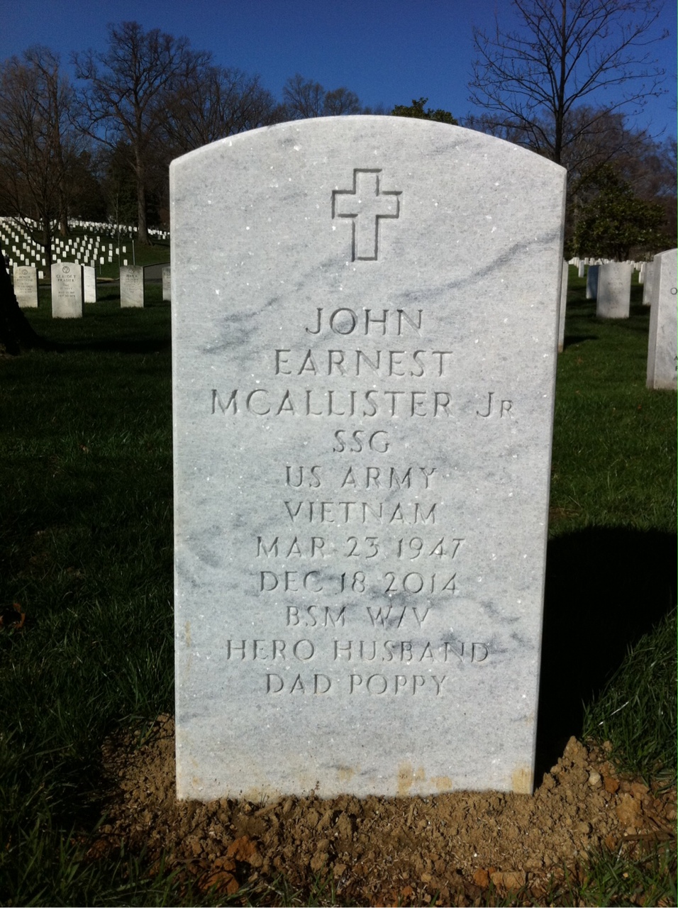 John Earnest Mcallister