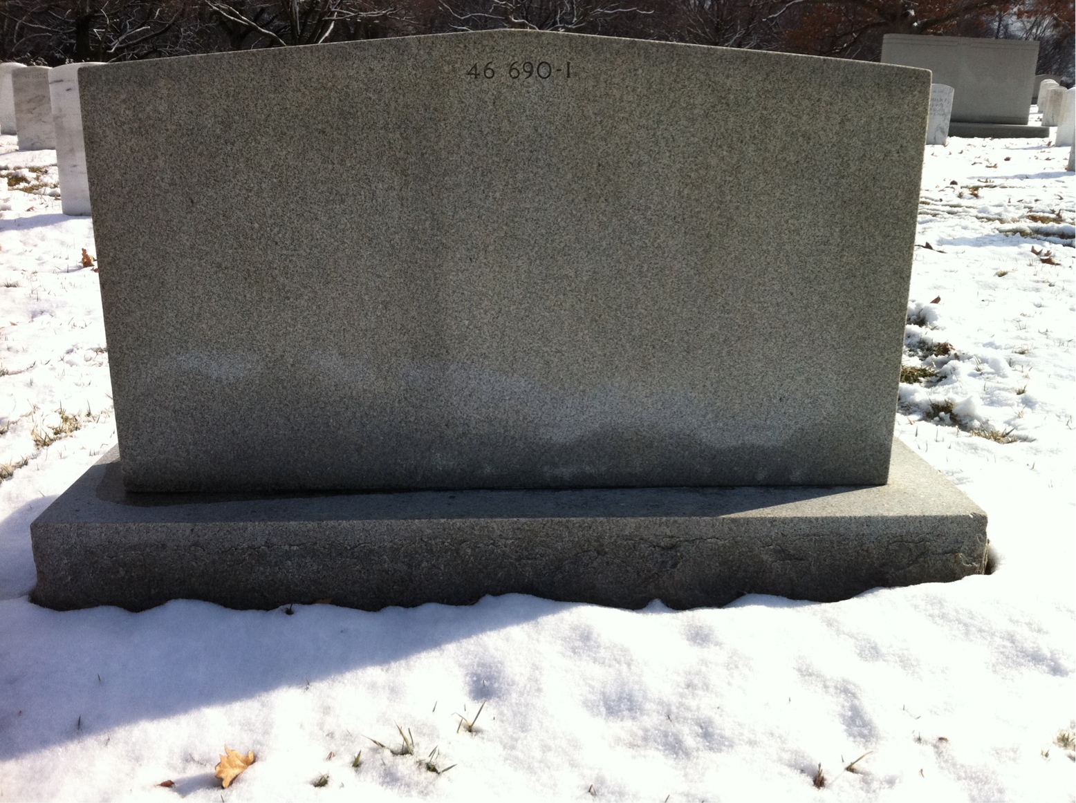 Headstone of Robert George Bull II