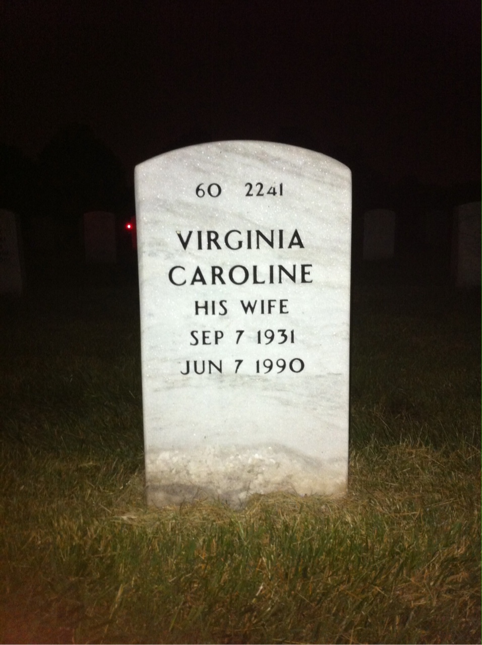 Back of headstone — Daniel Corcoran