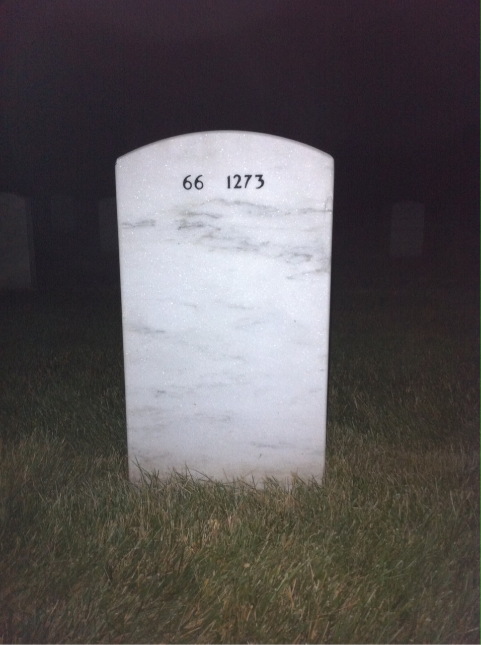Back of headstone — William Laird