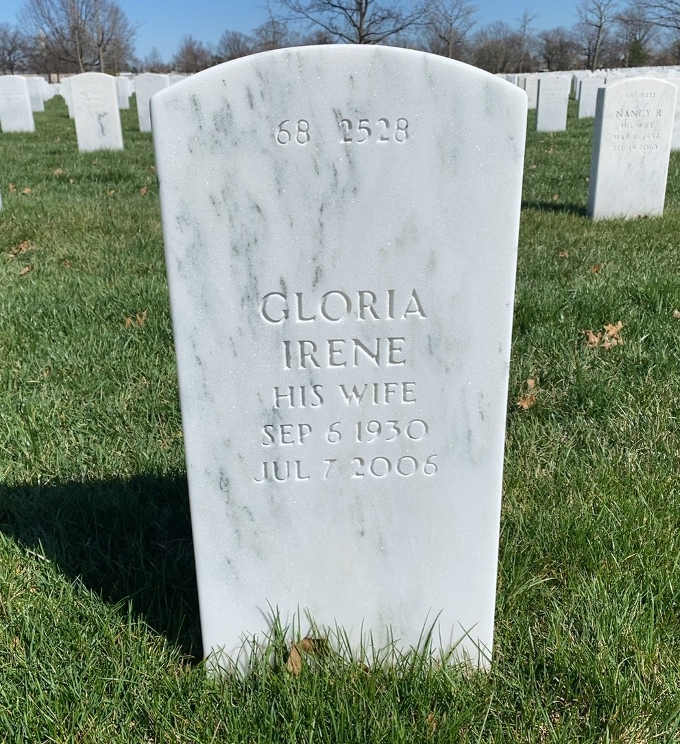 Back of headstone — Stanley Maszczak