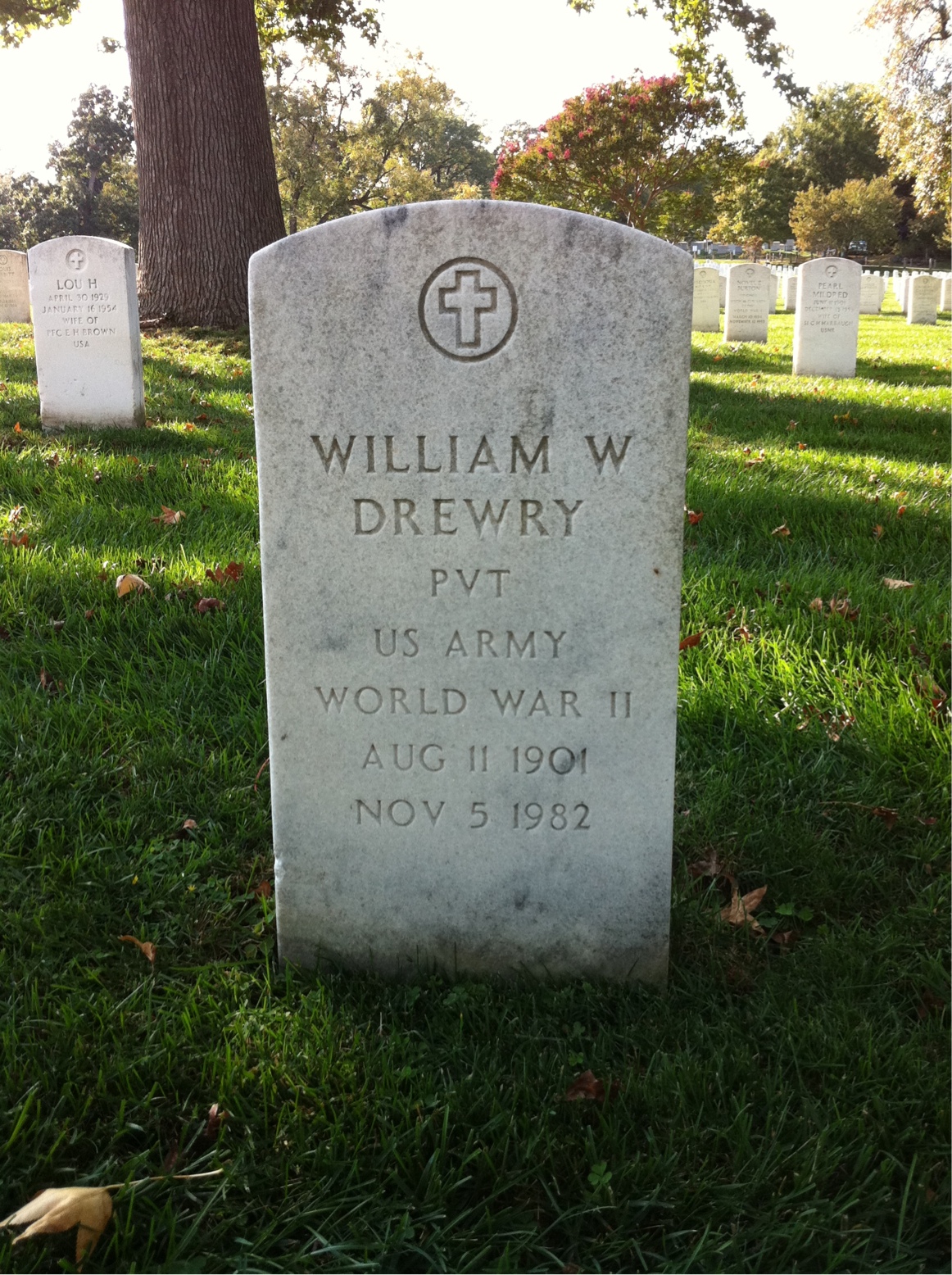 William W Drewry