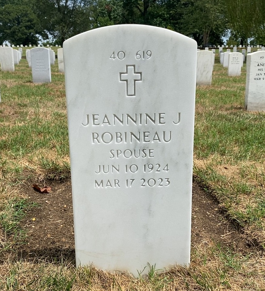 Back of headstone — Albert Mustone