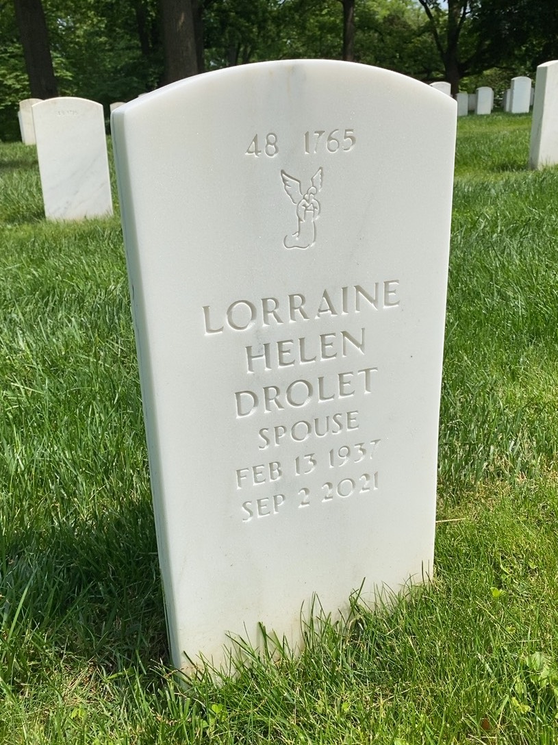 Back of headstone — James Allen
