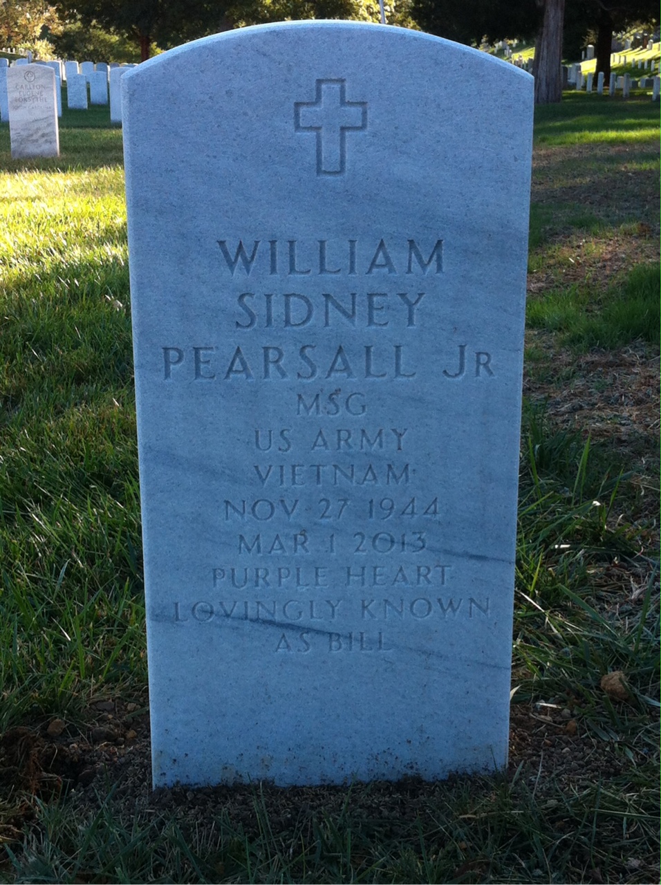 William S Pearsall