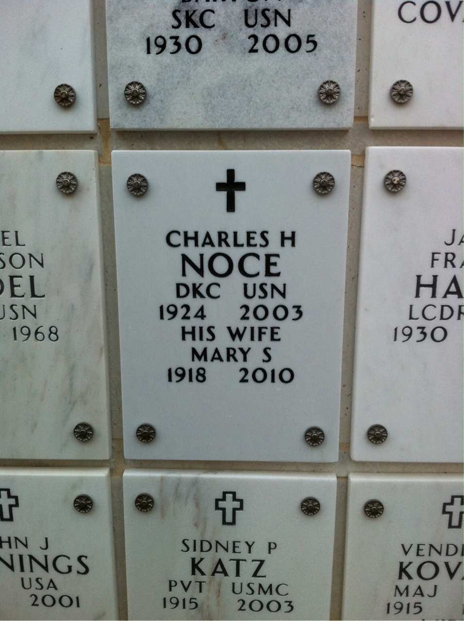 Charles H Noce