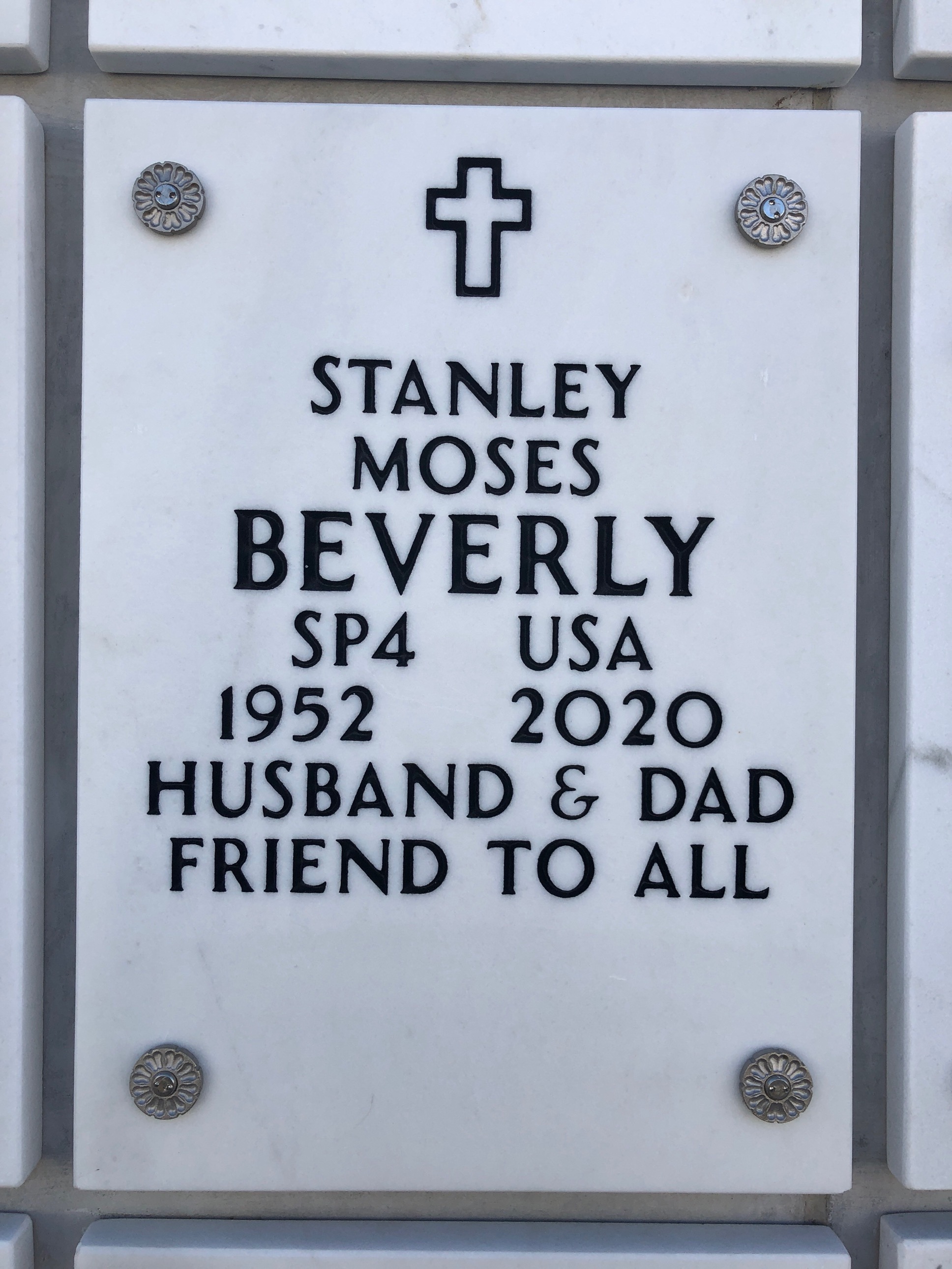 Stanley Moses Beverly