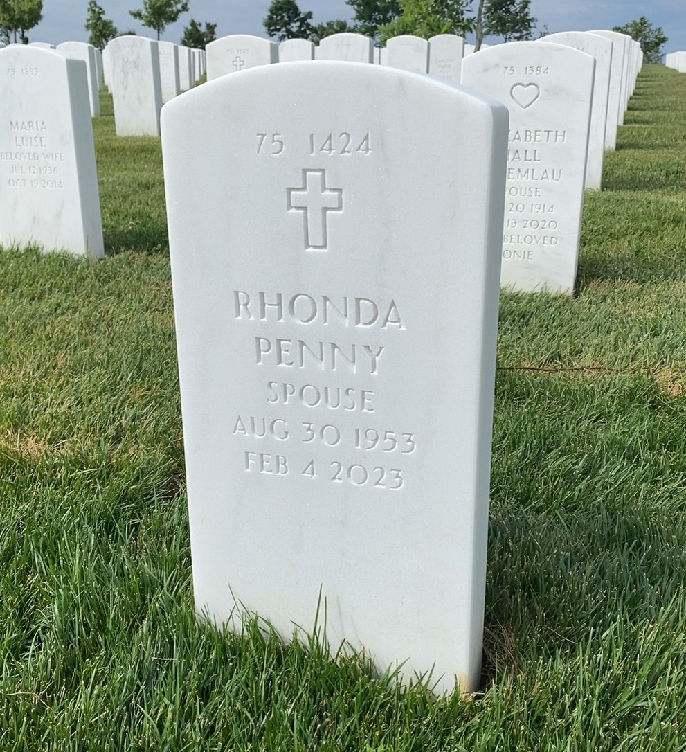 Back of headstone — Walter Wendell Jones