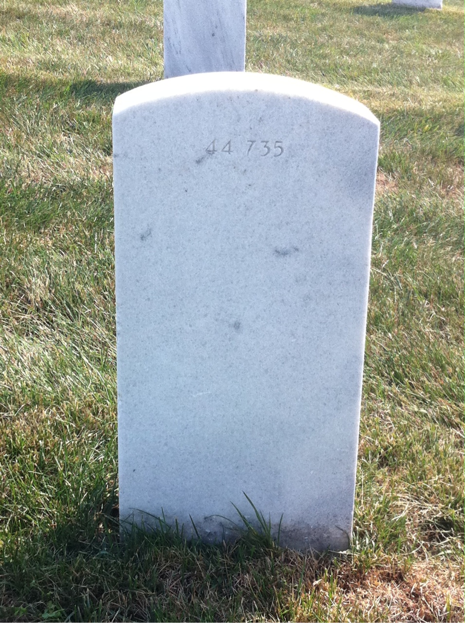 Back of headstone — Selma S Zucker