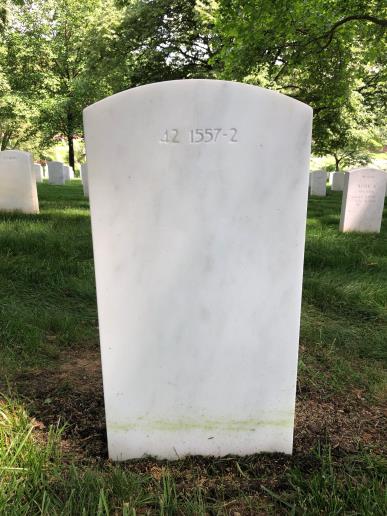 Back of headstone — Darryl Middleton