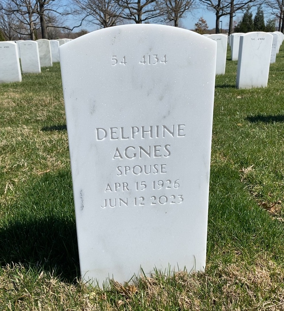 Back of headstone — Anthony Polick
