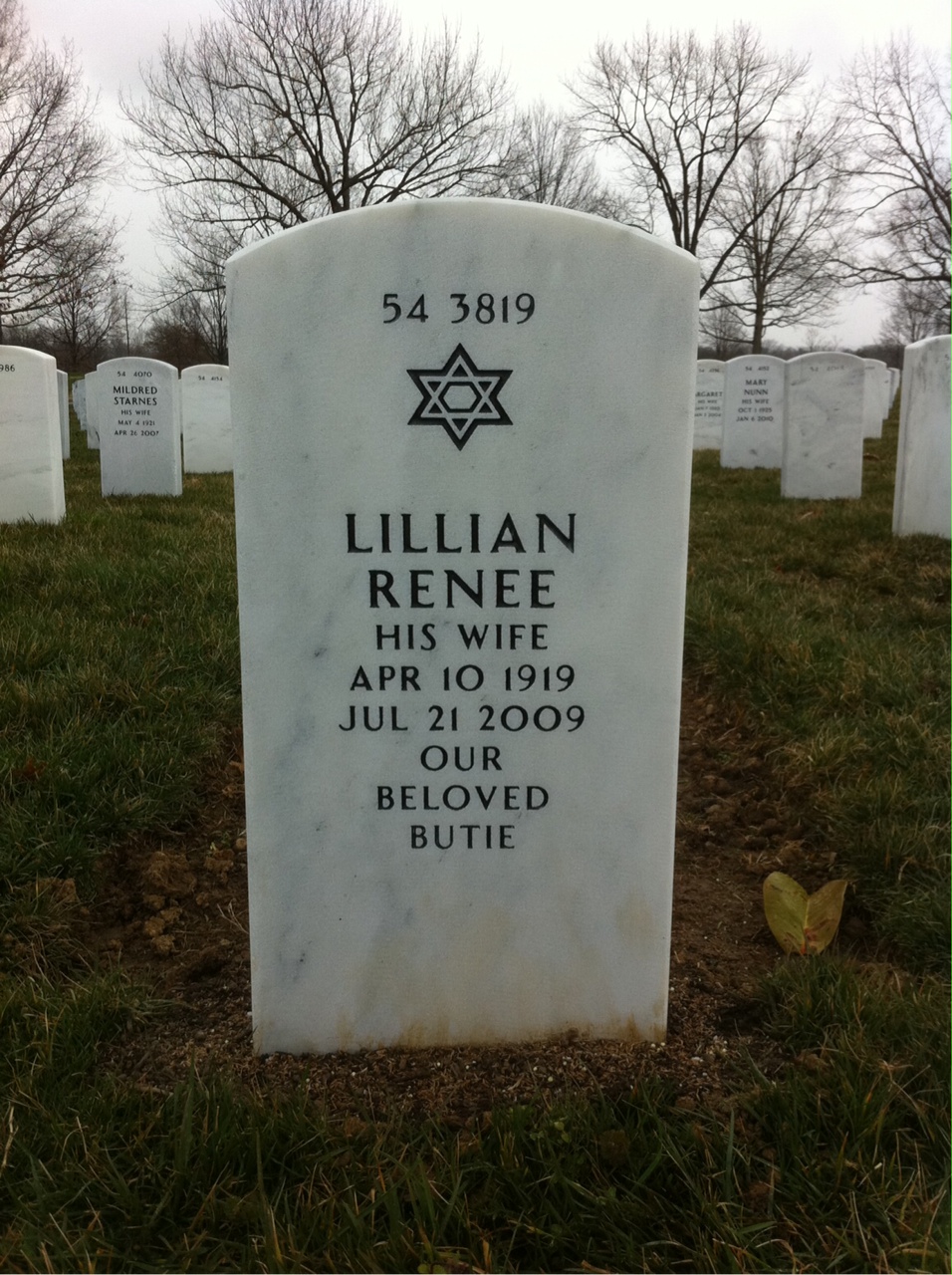 Back of headstone — Floyd Coyne