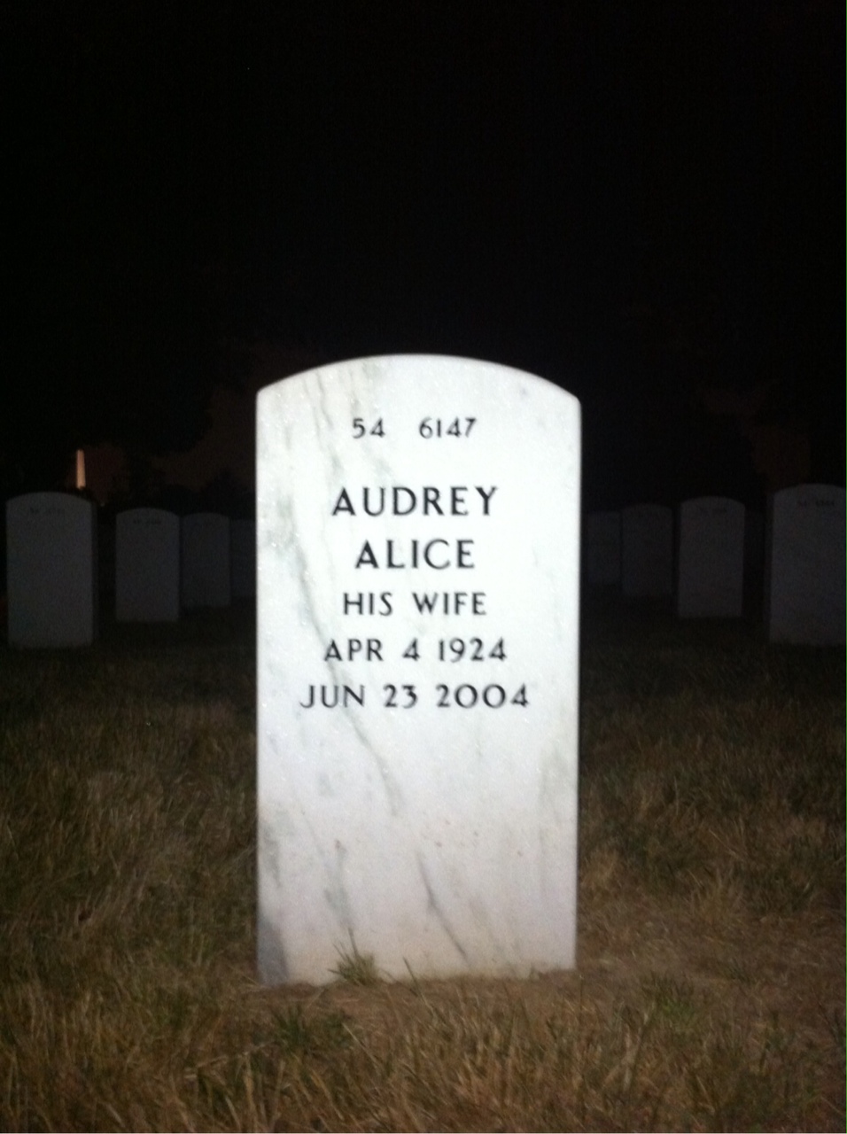 Back of headstone — John Daniels