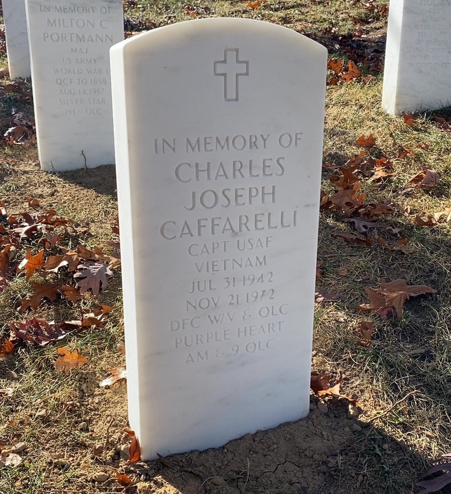 Headstone of Charles Joseph Caffarelli