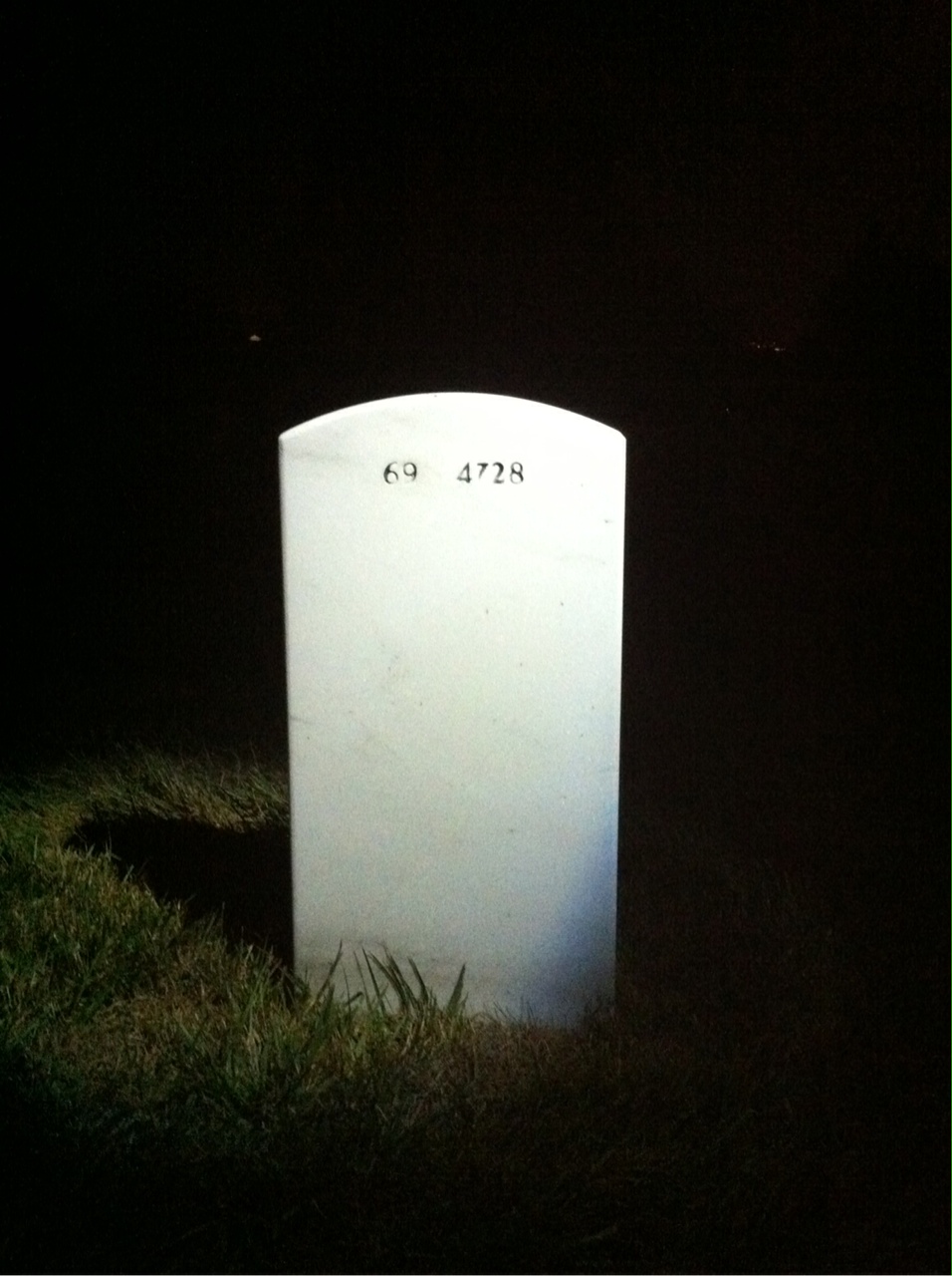 Back of headstone — Murphy Brieges