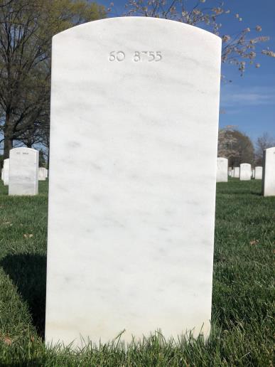Back of headstone — Thomas Bostick