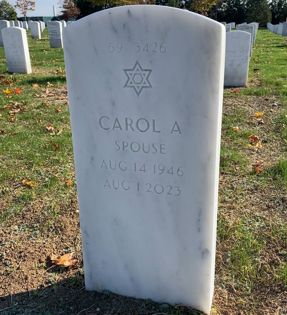 Back of headstone — Louis Sievers