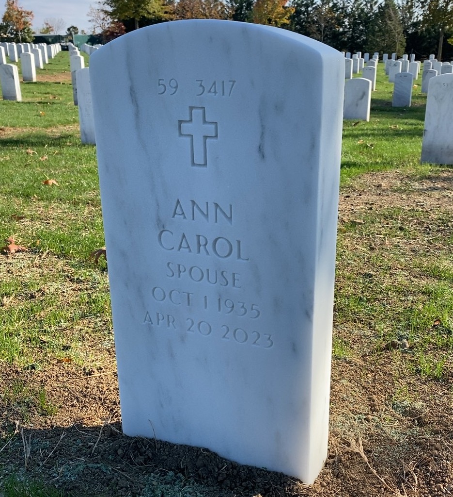 Back of headstone — Daniel Burrows