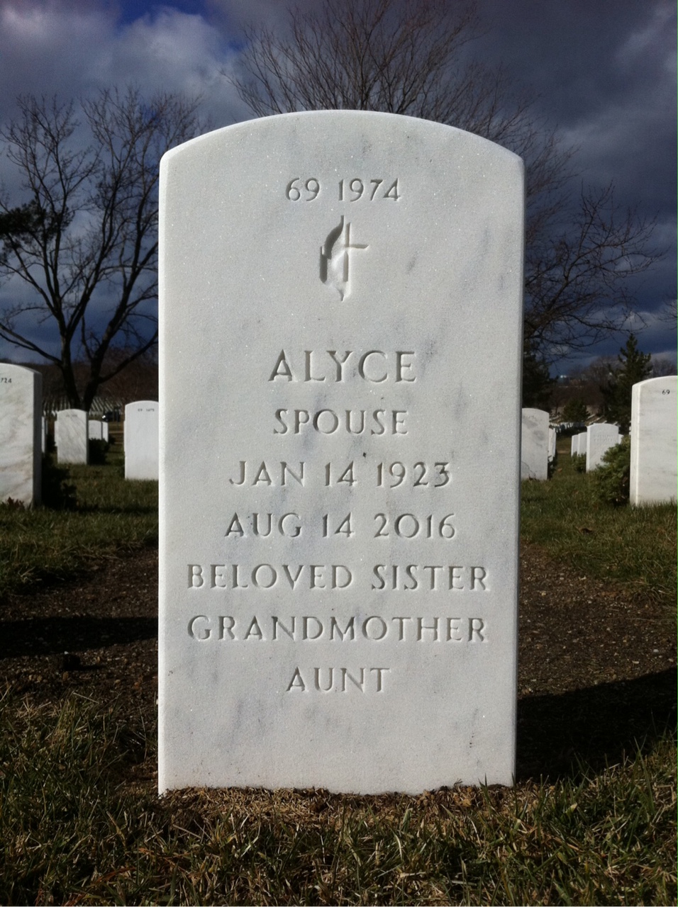 Back of headstone — John Connor