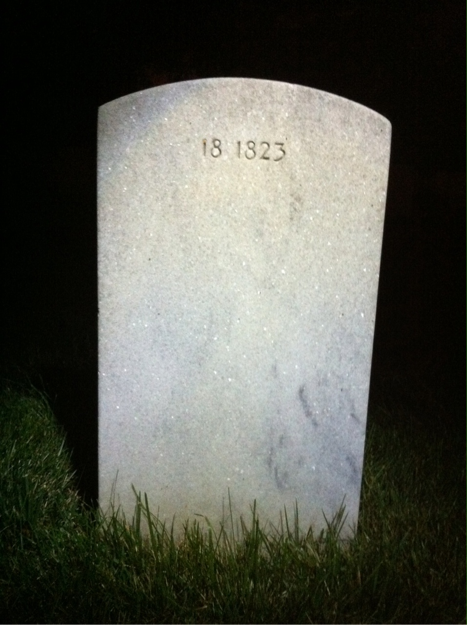 Back of headstone — Magnus Brendmoen