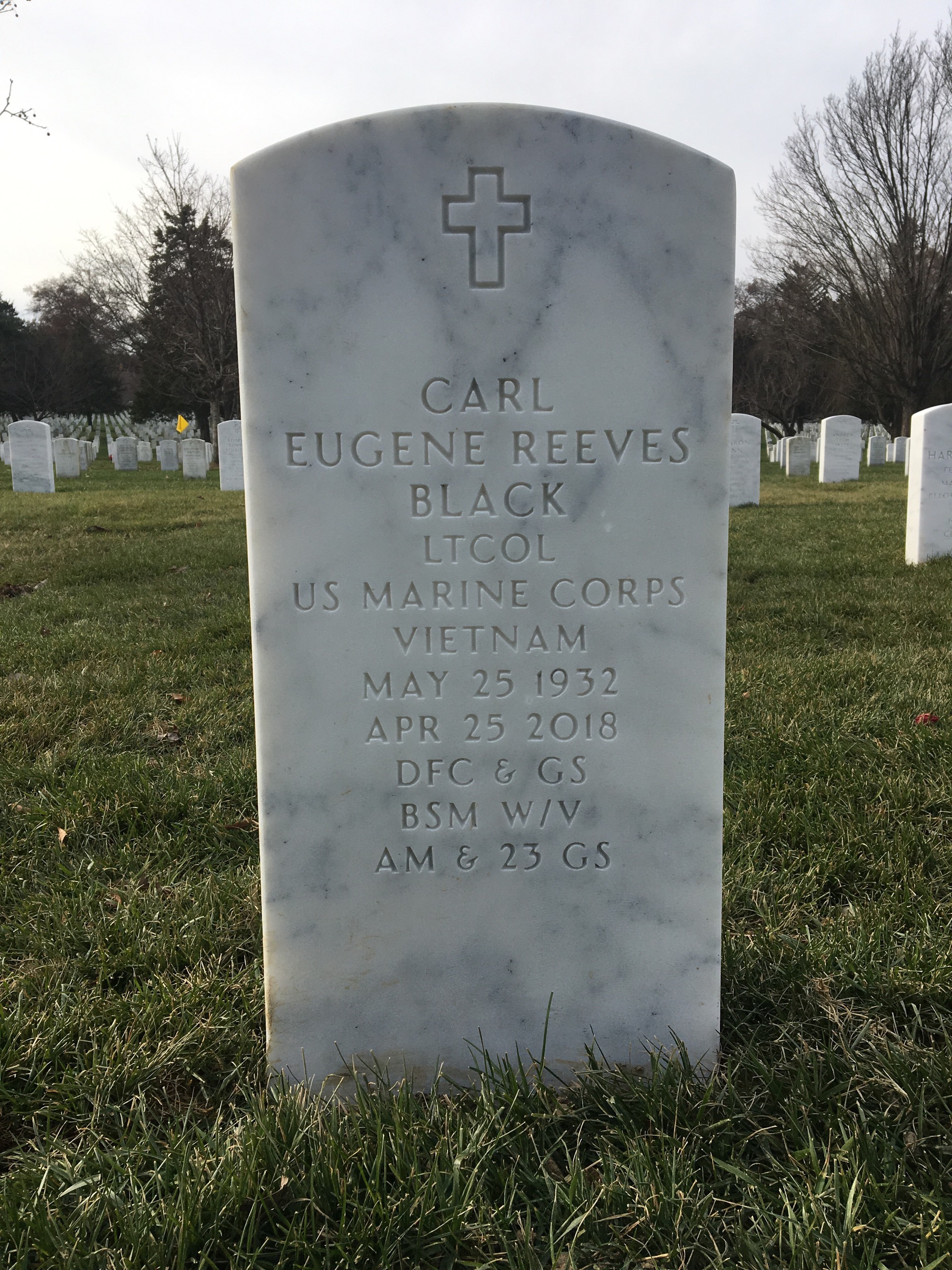 Carl Eugene Reeves Black