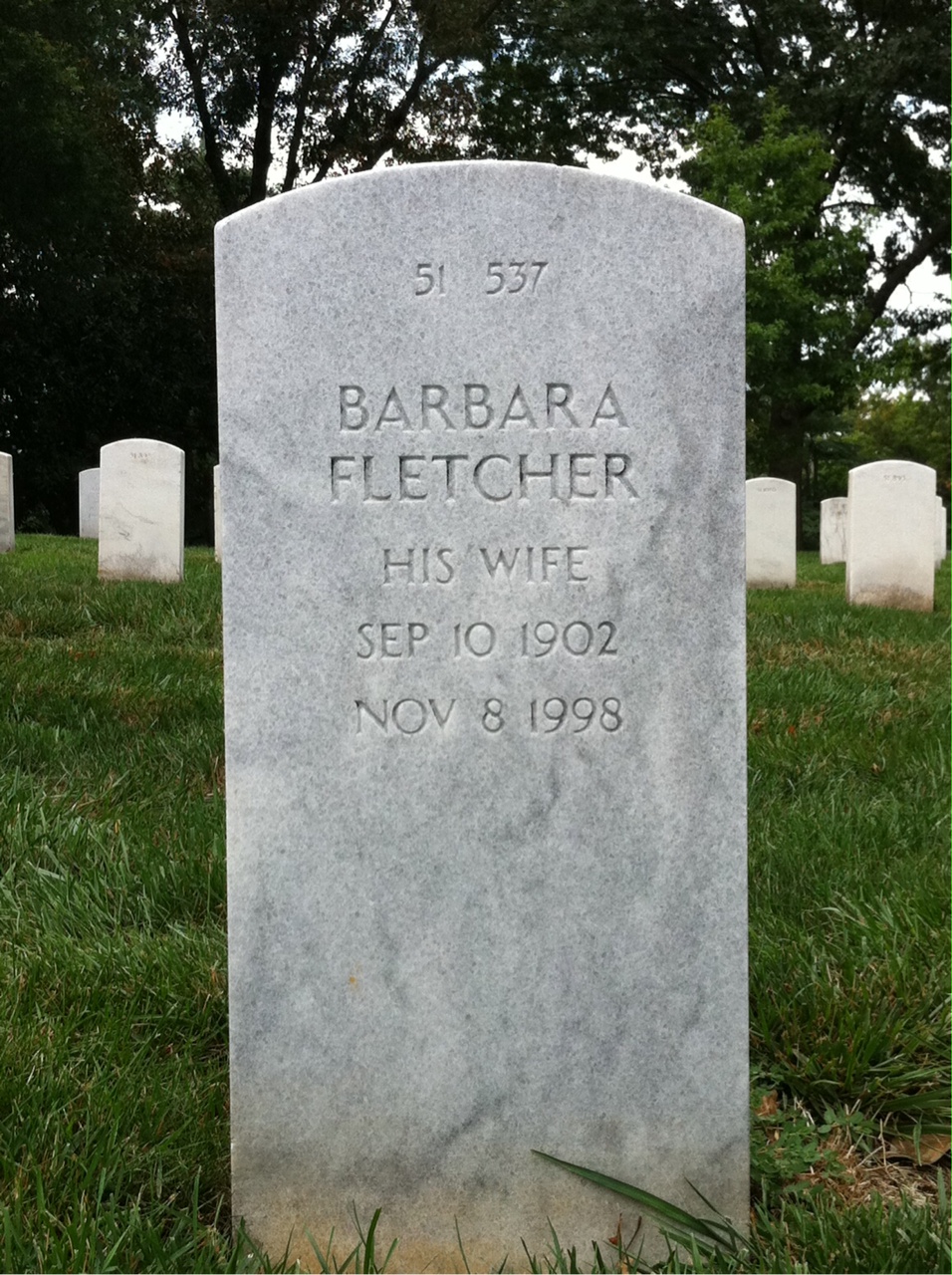 Back of headstone — Wharton P Beahm