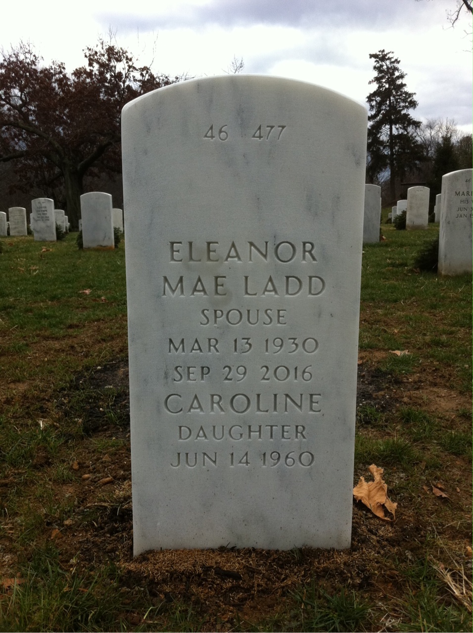 Back of headstone — John Bonner