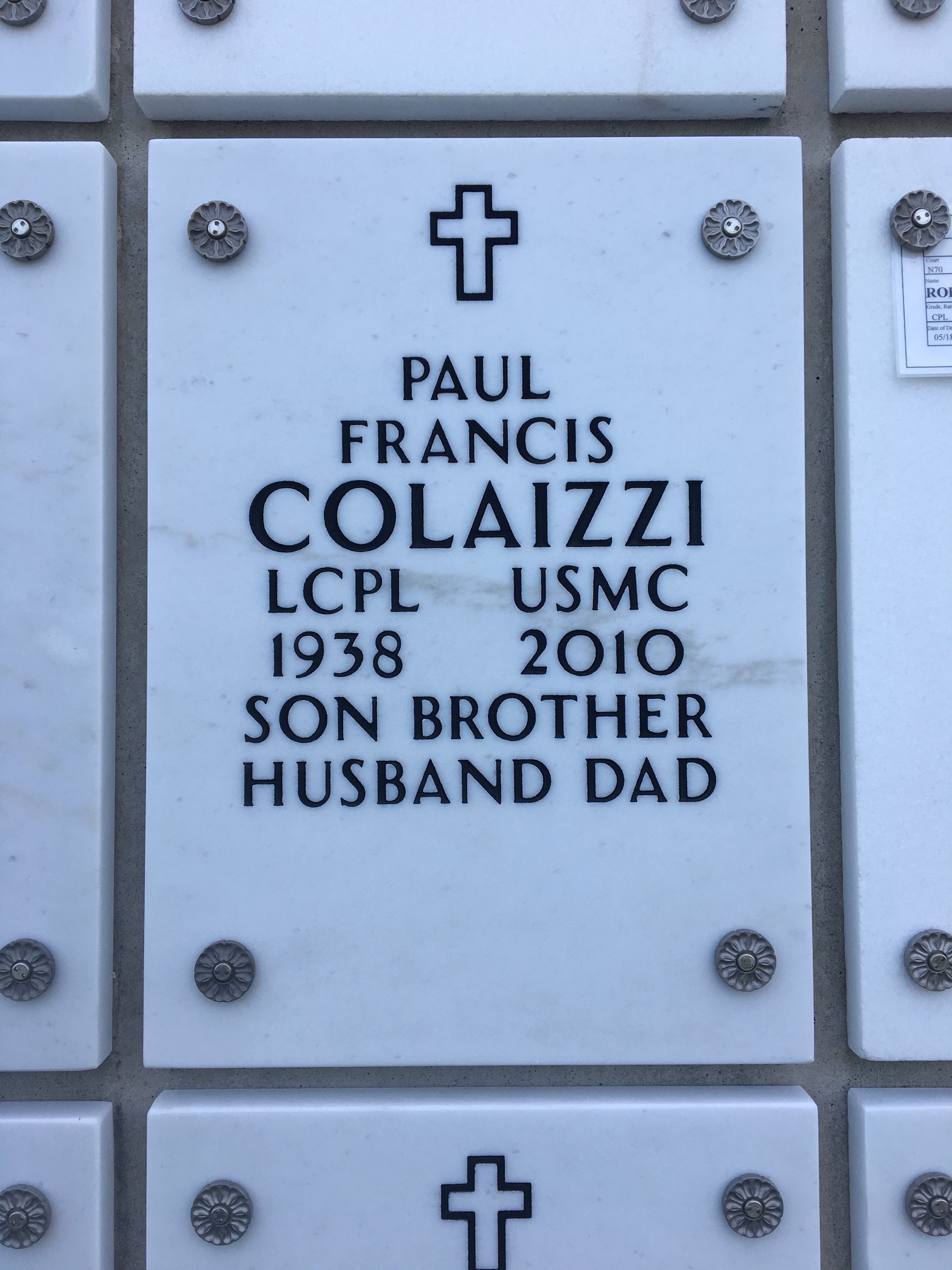Paul Francis Colaizzi