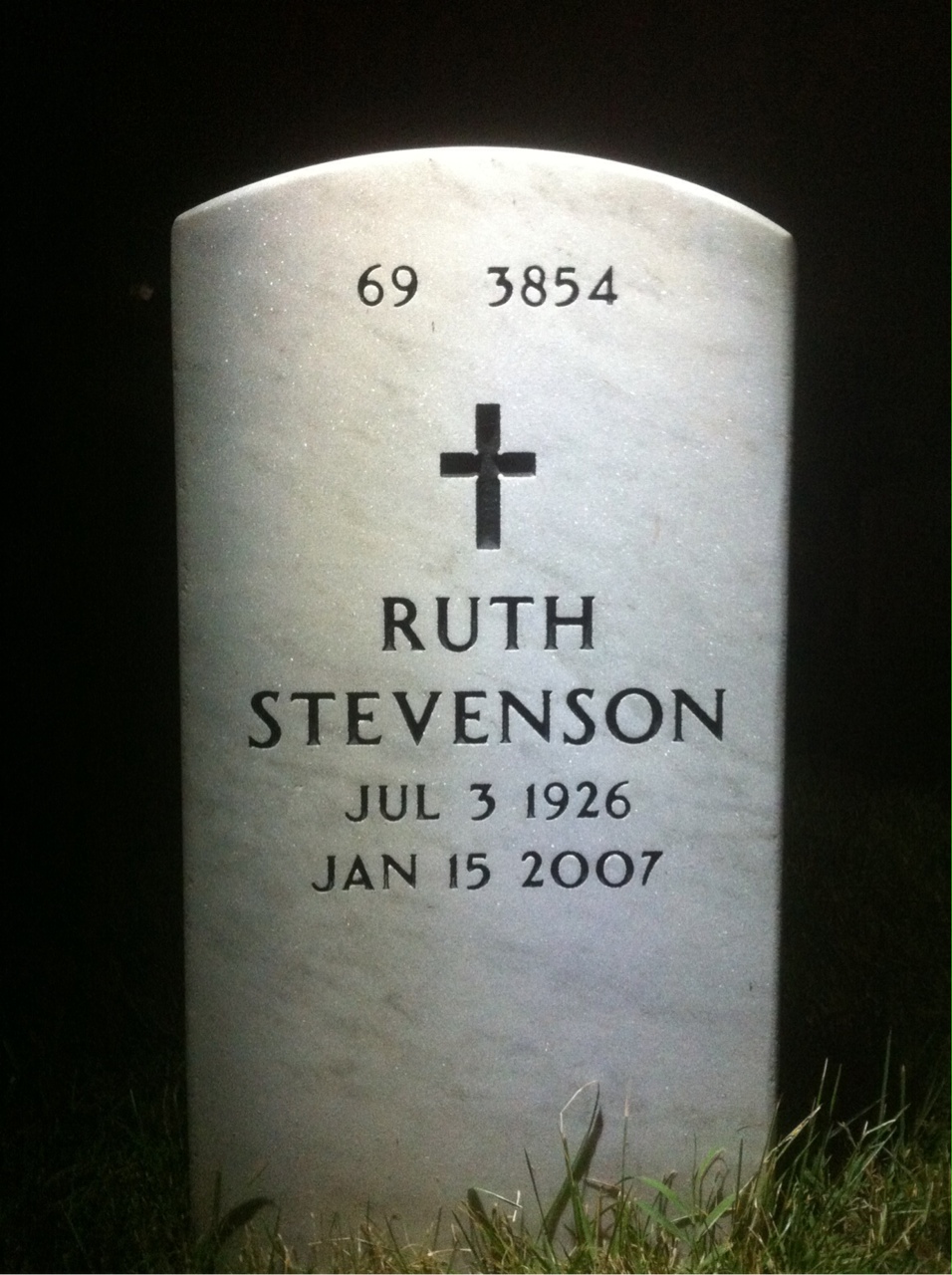 Back of headstone — Louis Hegedus