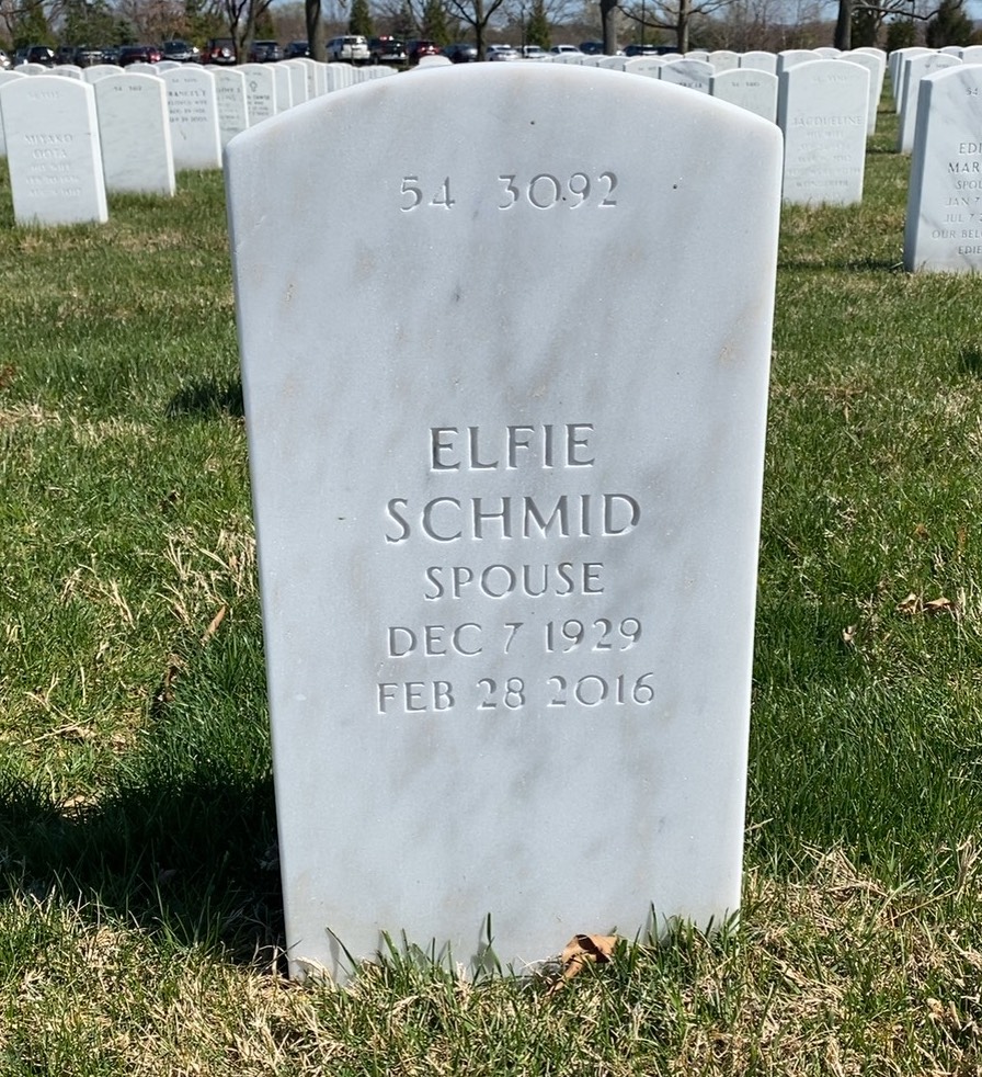 Back of headstone — Frank Herlihy