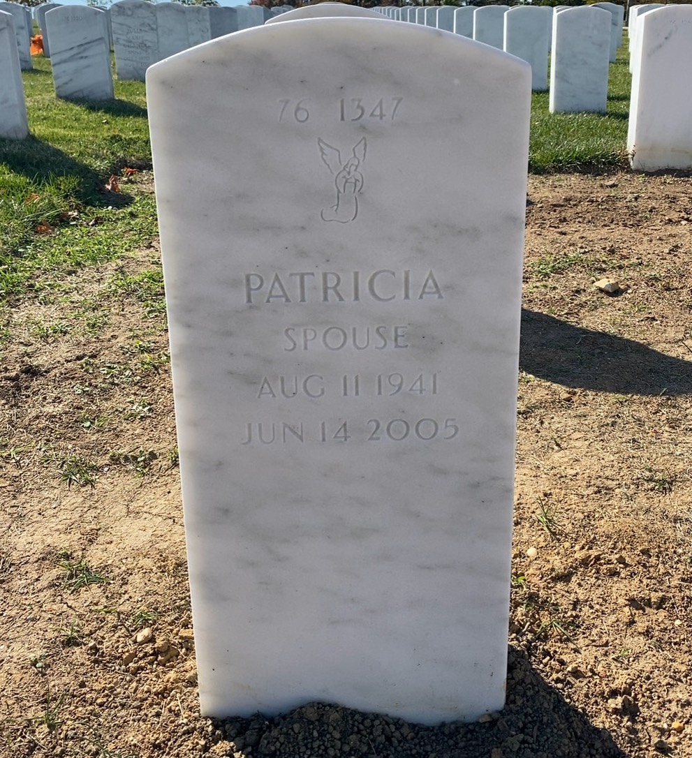 Back of headstone — Kenneth Murphy