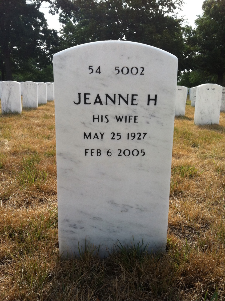Back of headstone — Reginald Medford
