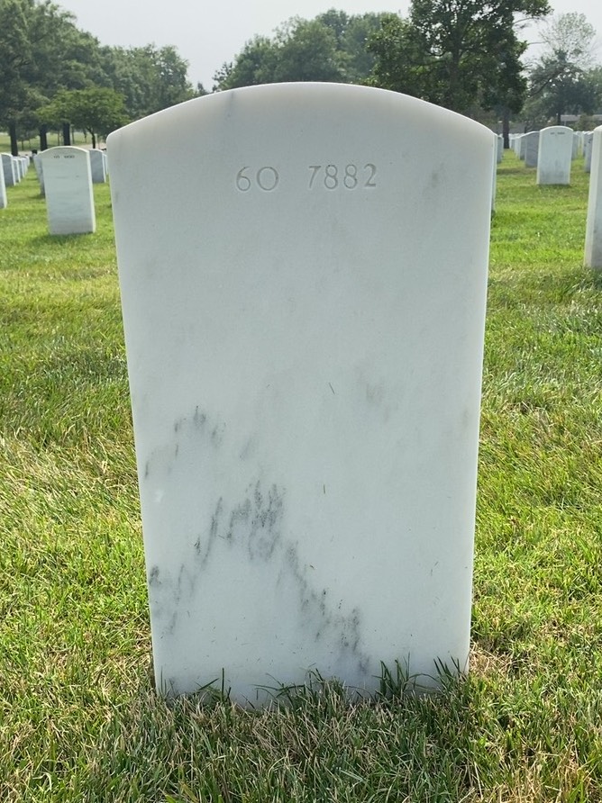 Back of headstone — Andrew Aviles