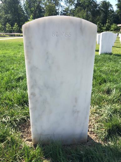 Back of headstone — Richard Muirragui