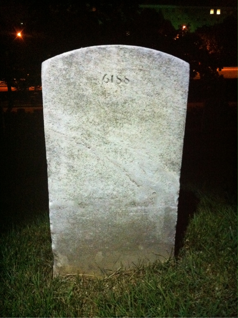 Back of headstone — Herbert Baker