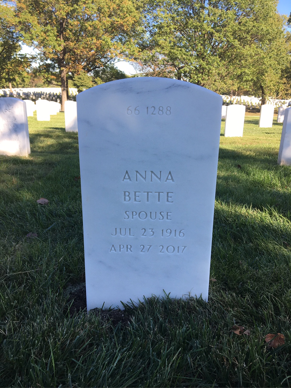 Back of headstone — Thomas Smith