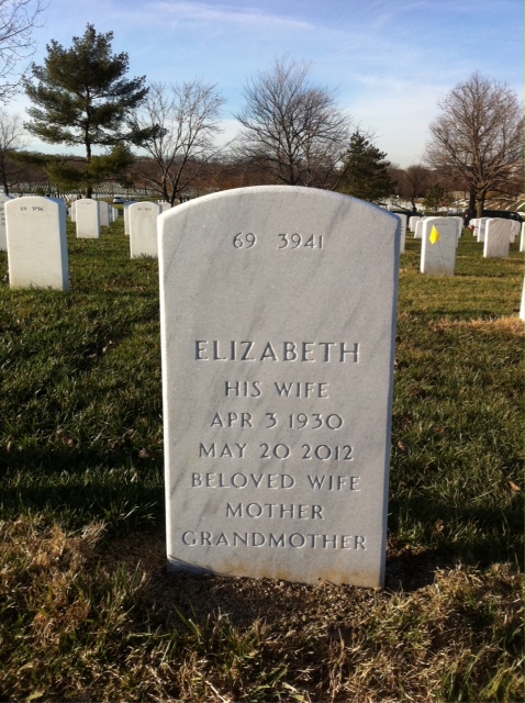Back of headstone — Thomas Connolly
