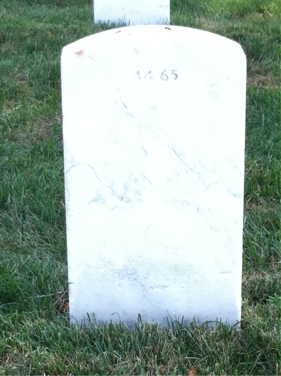 Back of headstone — Dorothy Mckenna