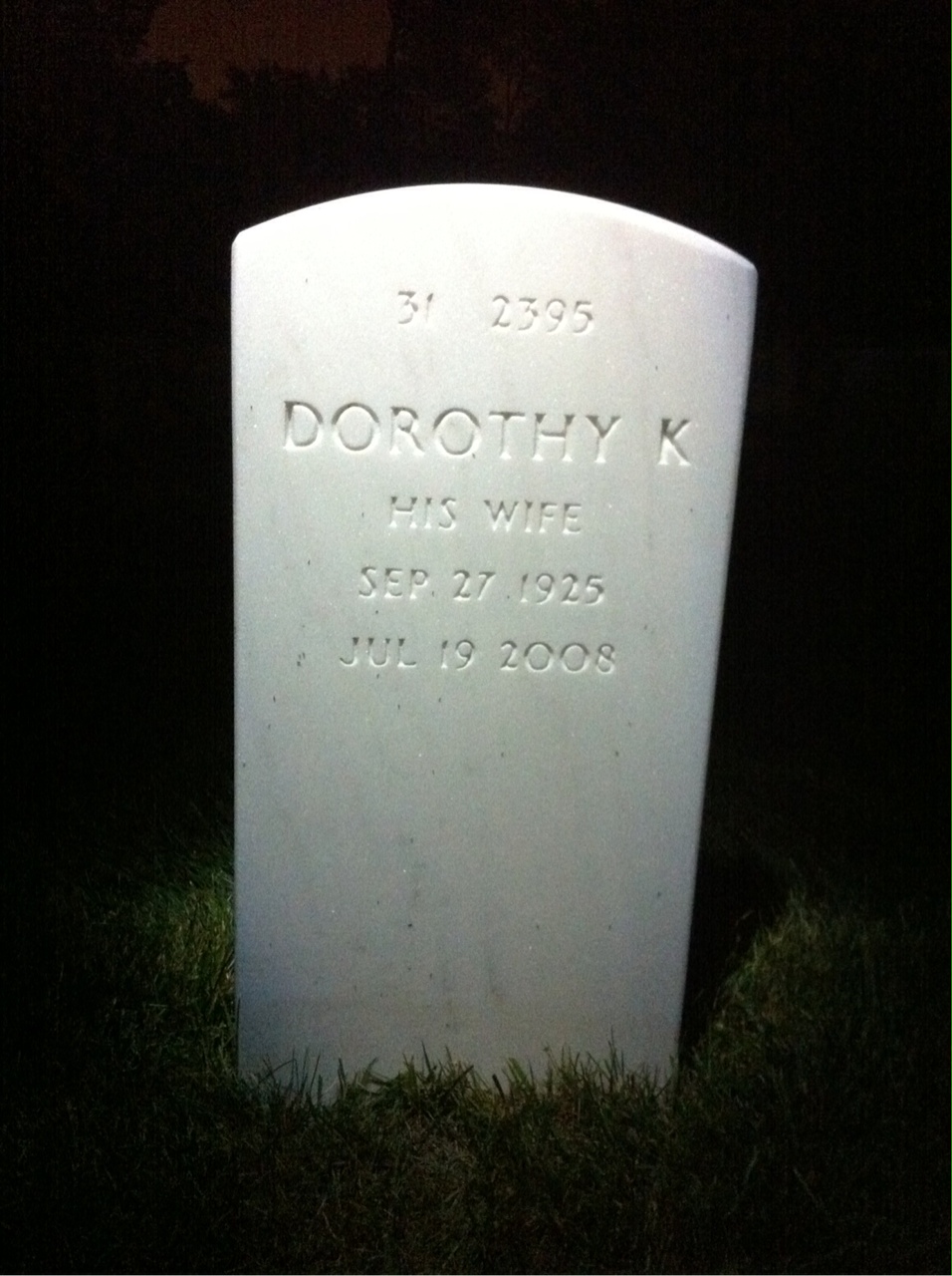 Back of headstone — Benjamin Cohen