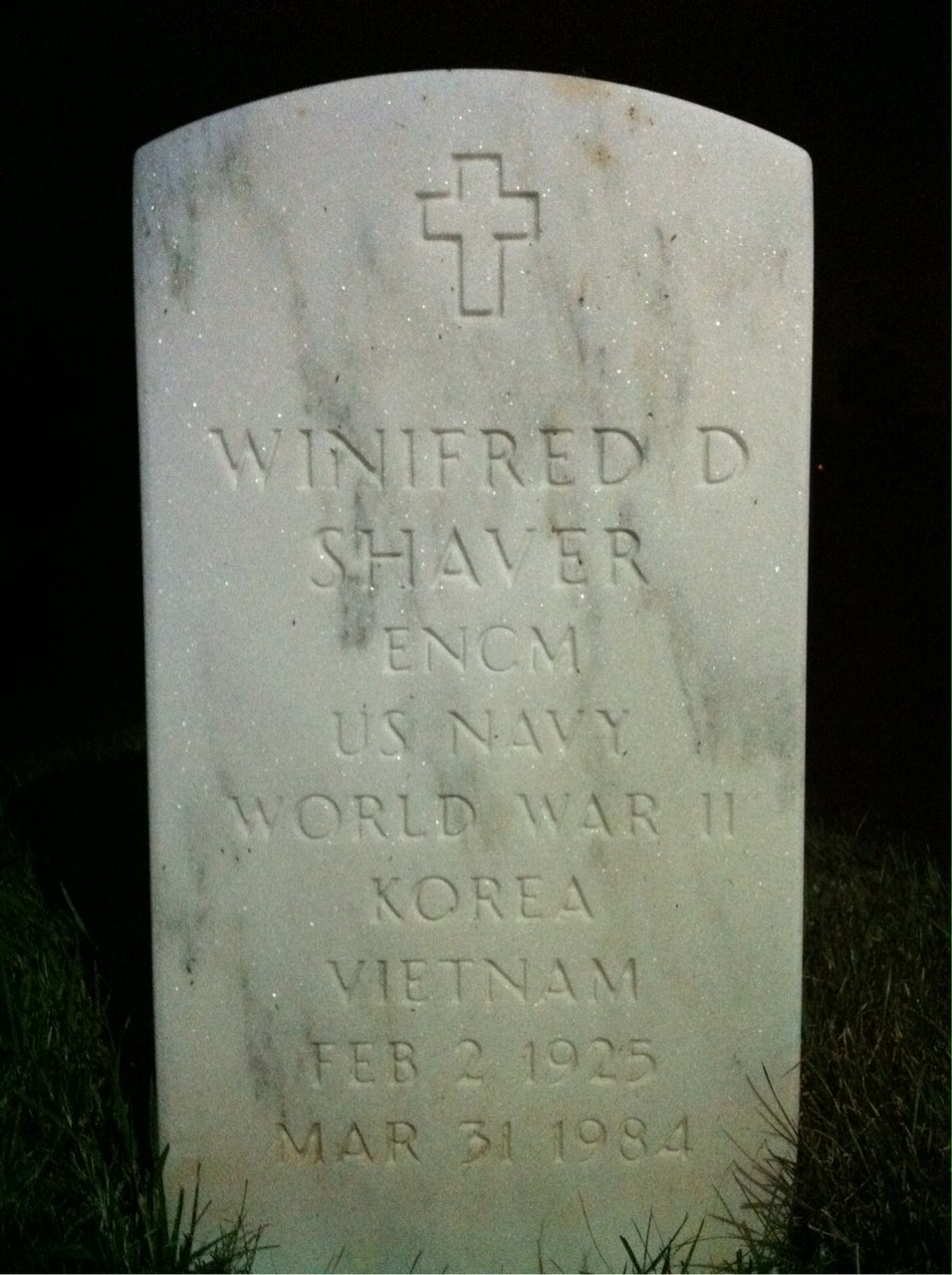 Winifred D Shaver