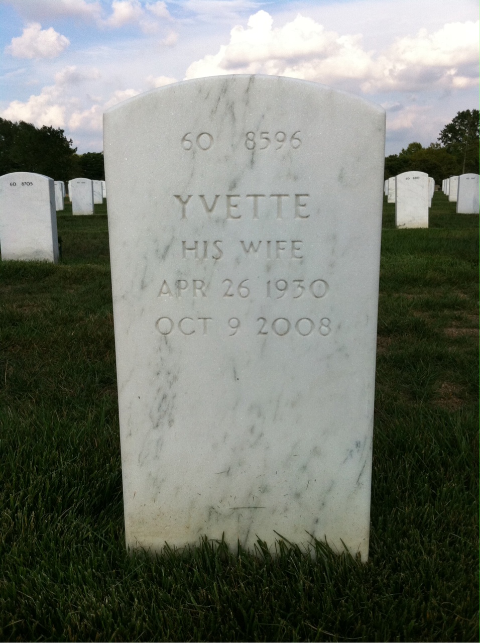 Back of headstone — Orfeo Agostini