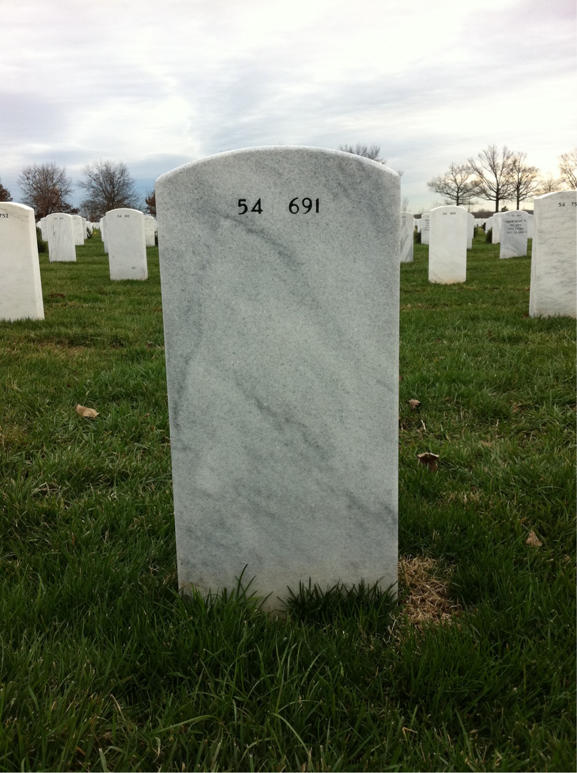 Back of headstone — Francis Lindsay