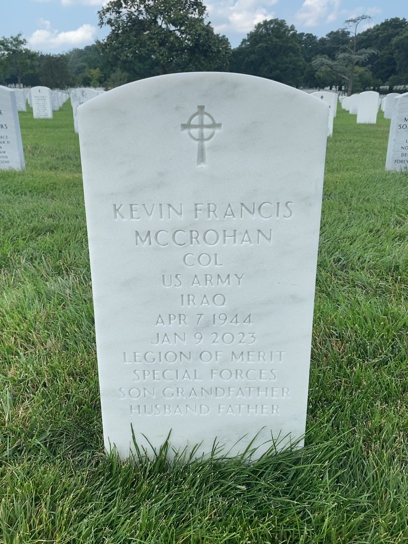 Kevin F Mccrohan