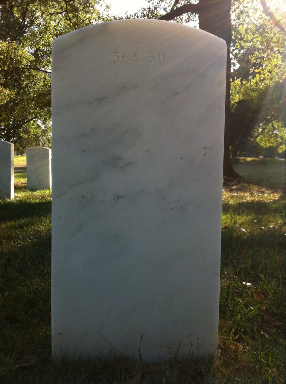 Back of headstone — David Charles Cullen