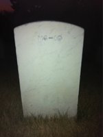 Joe Mossman — Headstone Back